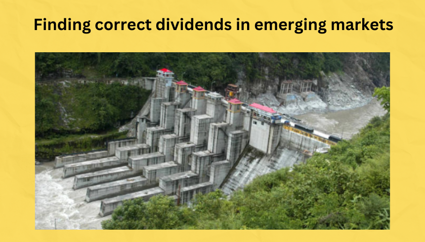 Finding correct dividends in emerging markets